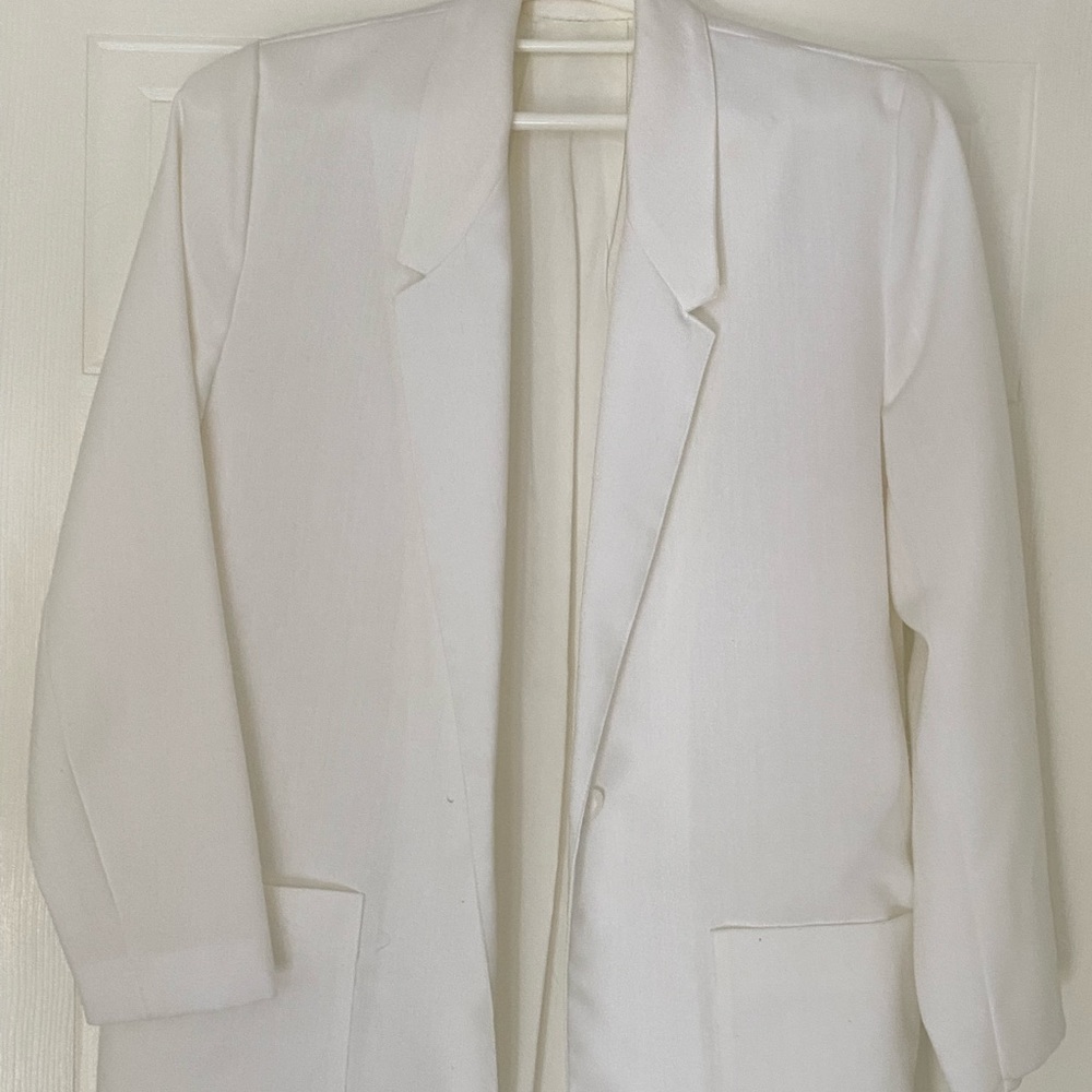 Michael Louisa London Polkadot Dress with White Jacket